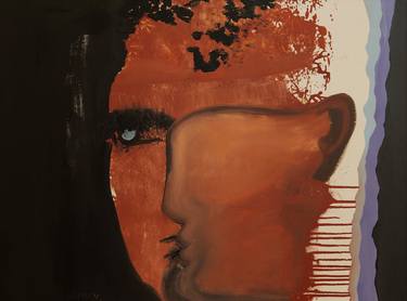 Print of Abstract Portrait Paintings by Gabriele Luise Koch