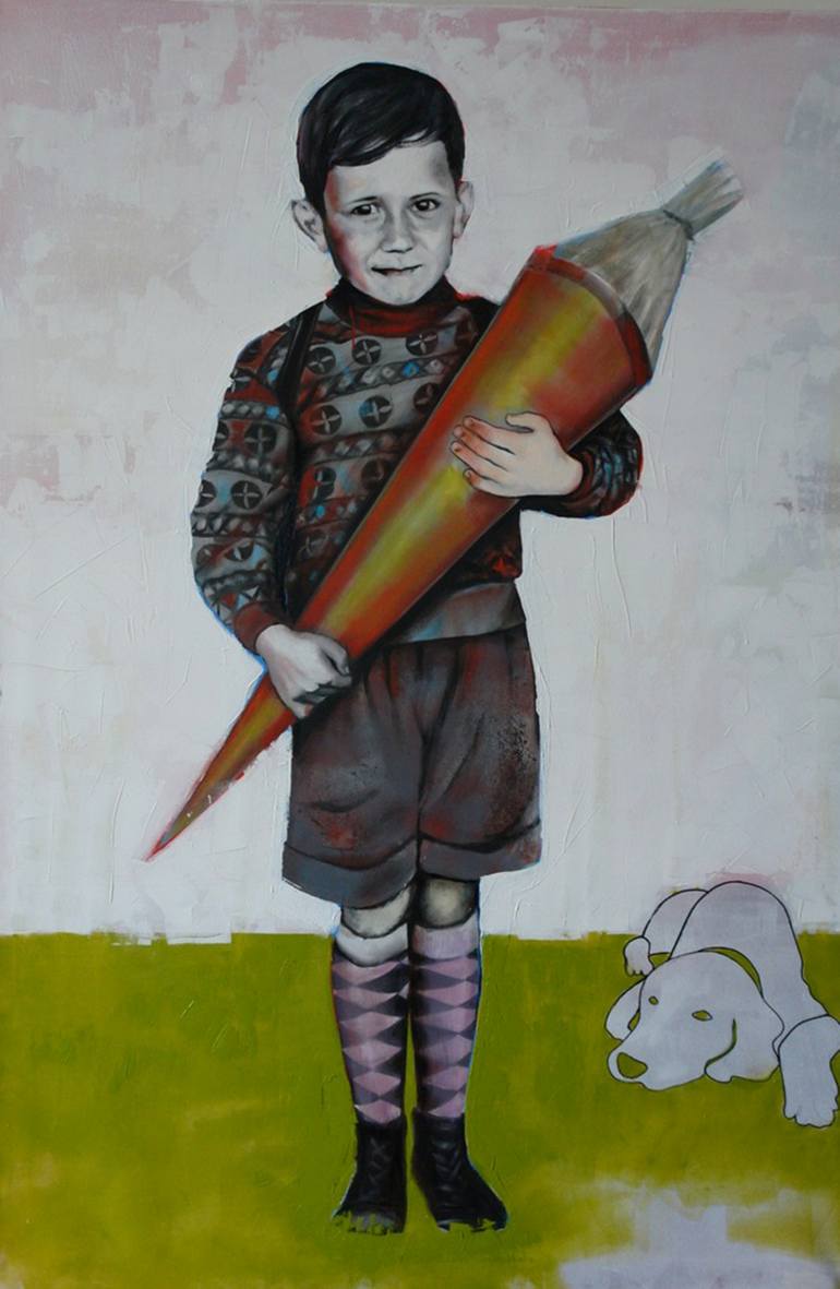 Original Contemporary Abstract Painting by Gabriele Luise Koch
