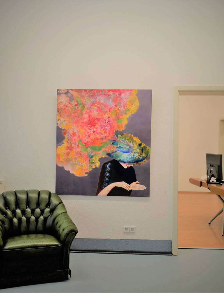 Original Figurative Fashion Painting by Gabriele Luise Koch