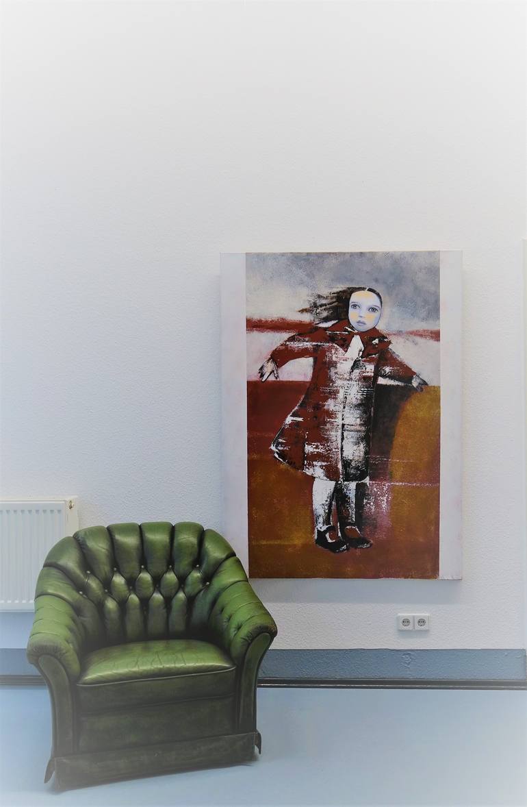 Original Figurative People Painting by Gabriele Luise Koch