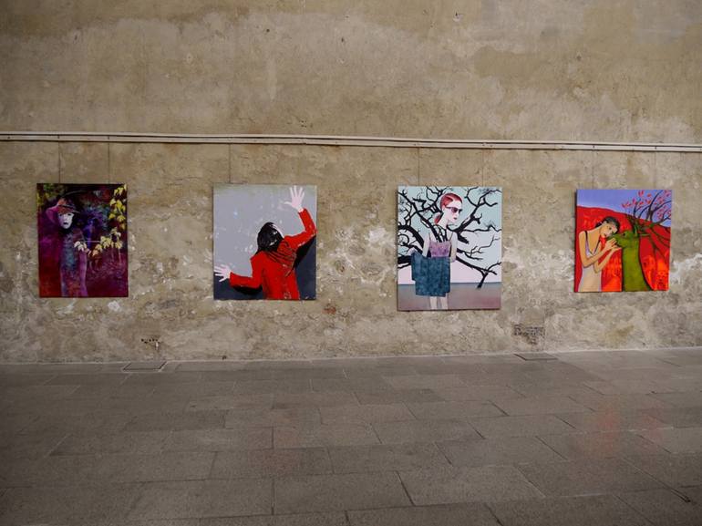 Original Contemporary Women Painting by Gabriele Luise Koch