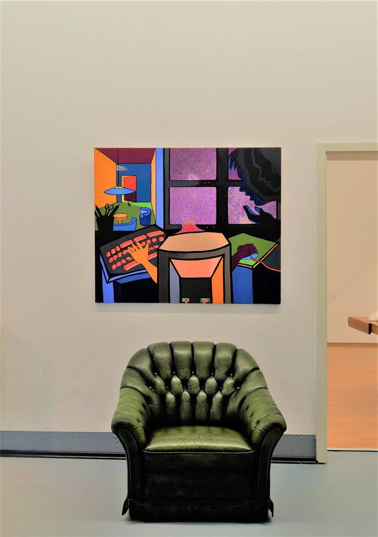 Original Expressionism Abstract Painting by Gabriele Luise Koch