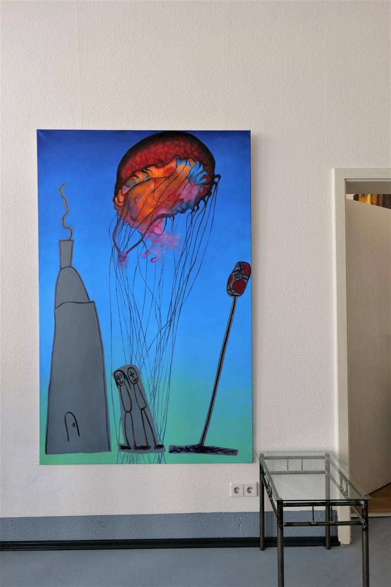 Original Figurative Abstract Painting by Gabriele Luise Koch