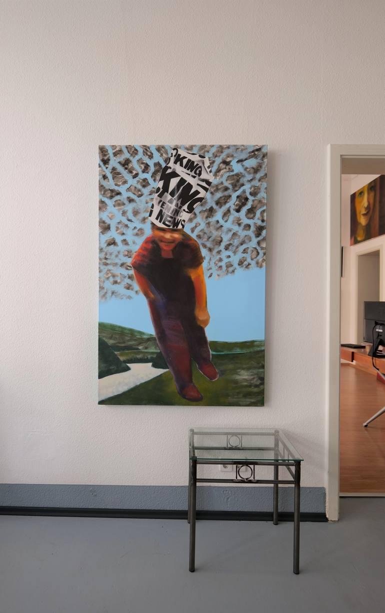 Original Portraiture Landscape Painting by Gabriele Luise Koch