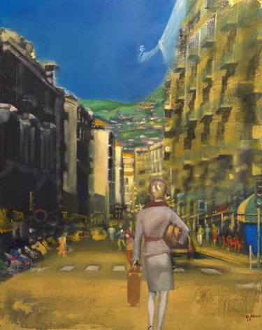 Print of Figurative Cities Paintings by Gabriele Luise Koch