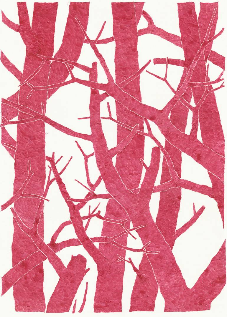 Original Contemporary Fantasy Drawing by Tiutia Putia