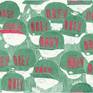 Panel 2 of 9 from the drawing “Obey (red, green)”