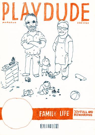 Original Family Drawings by Tiutia Putia