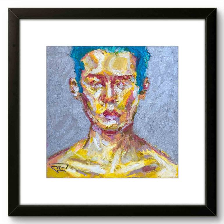 Original Impressionism People Painting by G Carta