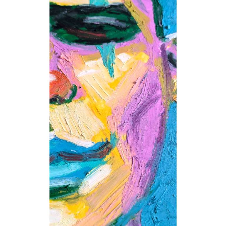 Original Impressionism People Painting by G Carta