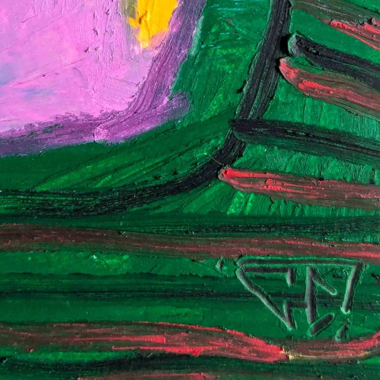 Original Impressionism People Painting by G Carta