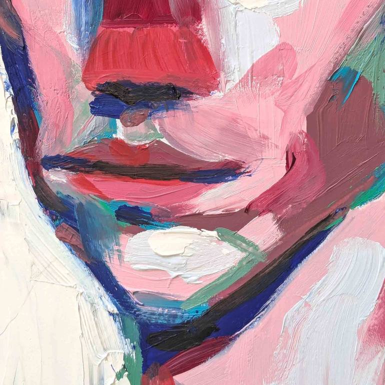 Original Figurative People Painting by G Carta