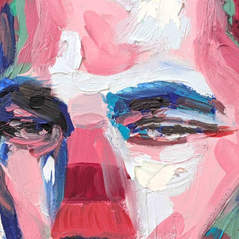 Original Figurative People Painting by G Carta