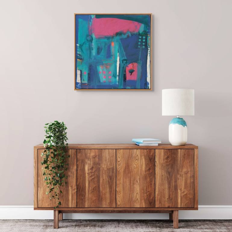 Original Contemporary Abstract Painting by Liese Webley