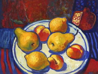 Original Expressionism Still Life Paintings by ALEC BANCHER