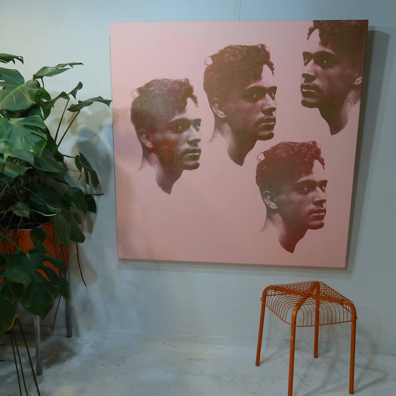 Original Contemporary People Painting by Gj Wielinga