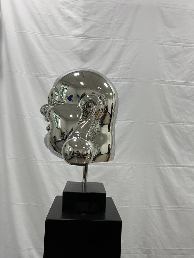 Original Art Deco Body Sculpture by Shaoning Fang
