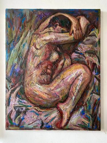 Original Figurative Nude Paintings by Steven Art