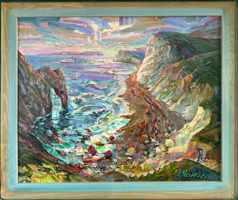 Original Seascape Painting by Andriy Nekrasov