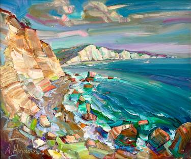 Original Impressionism Seascape Paintings by Andriy Nekrasov