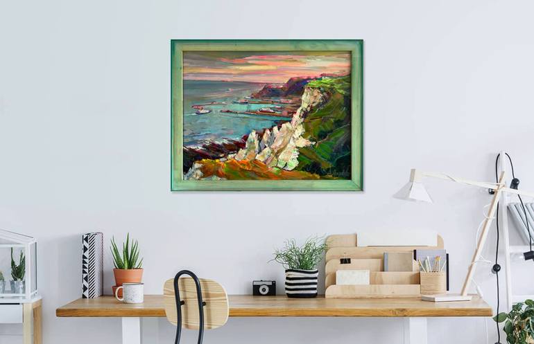 Original Seascape Painting by Andriy Nekrasov