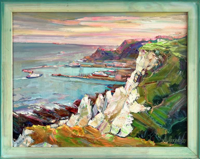 Original Seascape Painting by Andriy Nekrasov