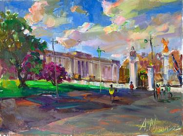 Original Impressionism Cities Paintings by Andriy Nekrasov