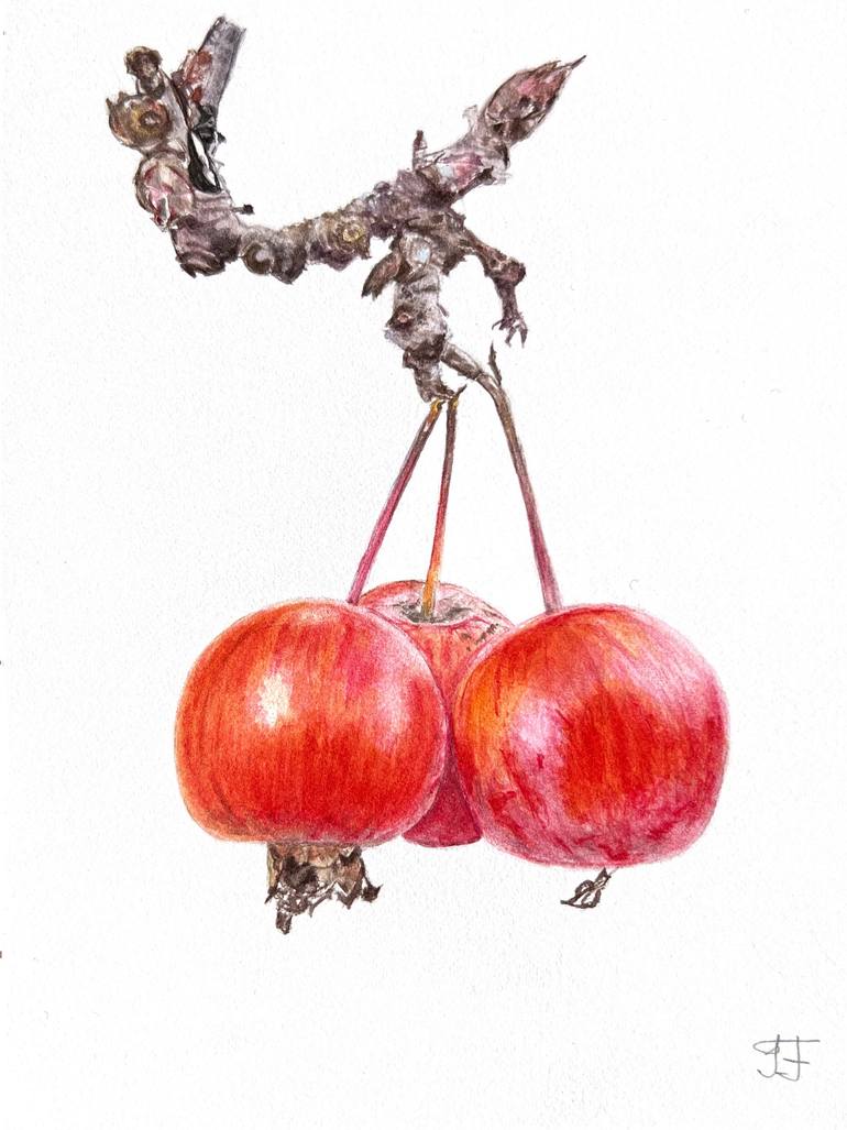 Original Contemporary Botanic Painting by Inessa Falina