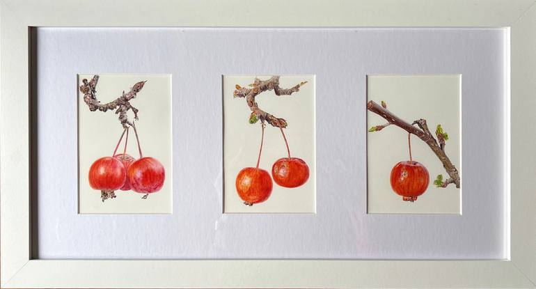 Original Contemporary Botanic Painting by Inessa Falina