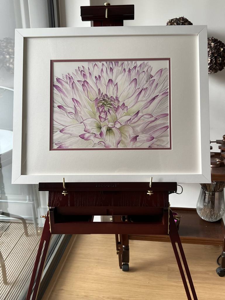 Original Fine Art Botanic Painting by Inessa Falina