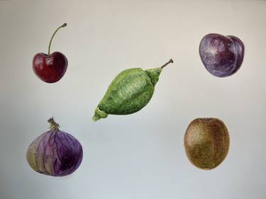 Original Contemporary Food Paintings by Inessa Falina