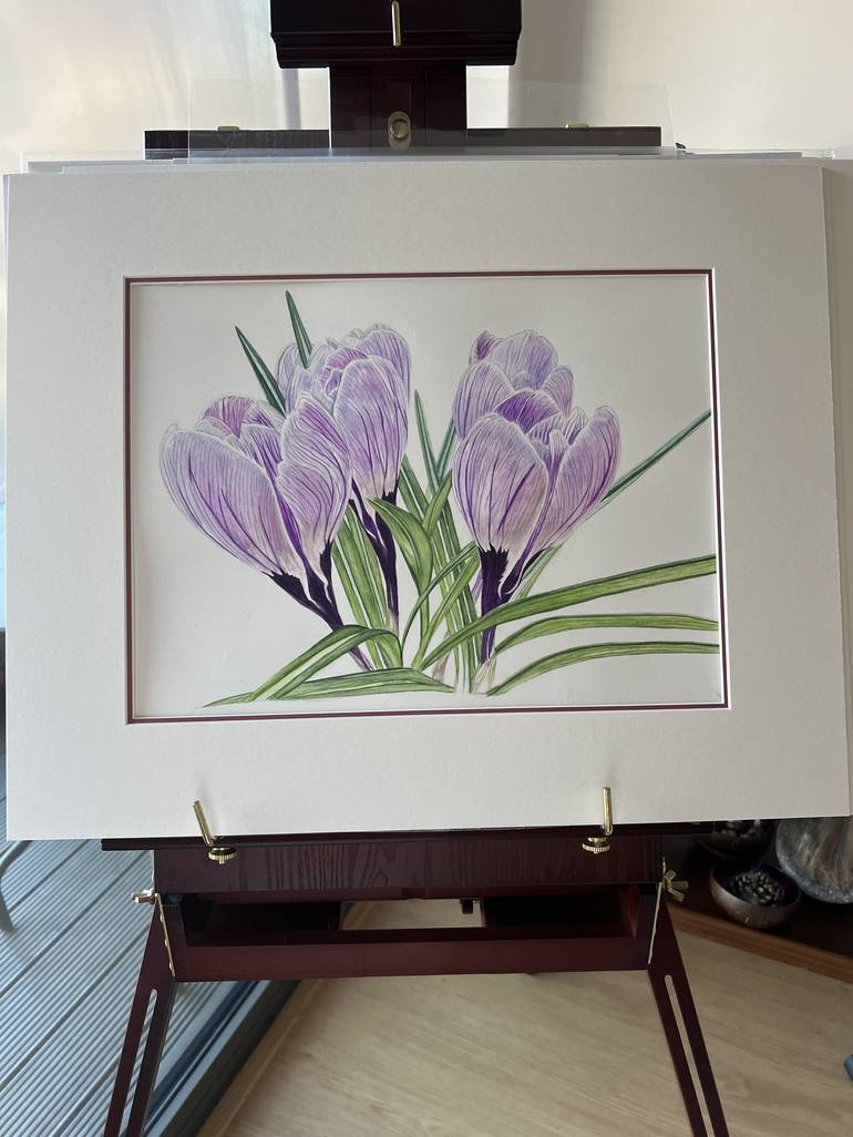 Original Floral Painting by Inessa Falina