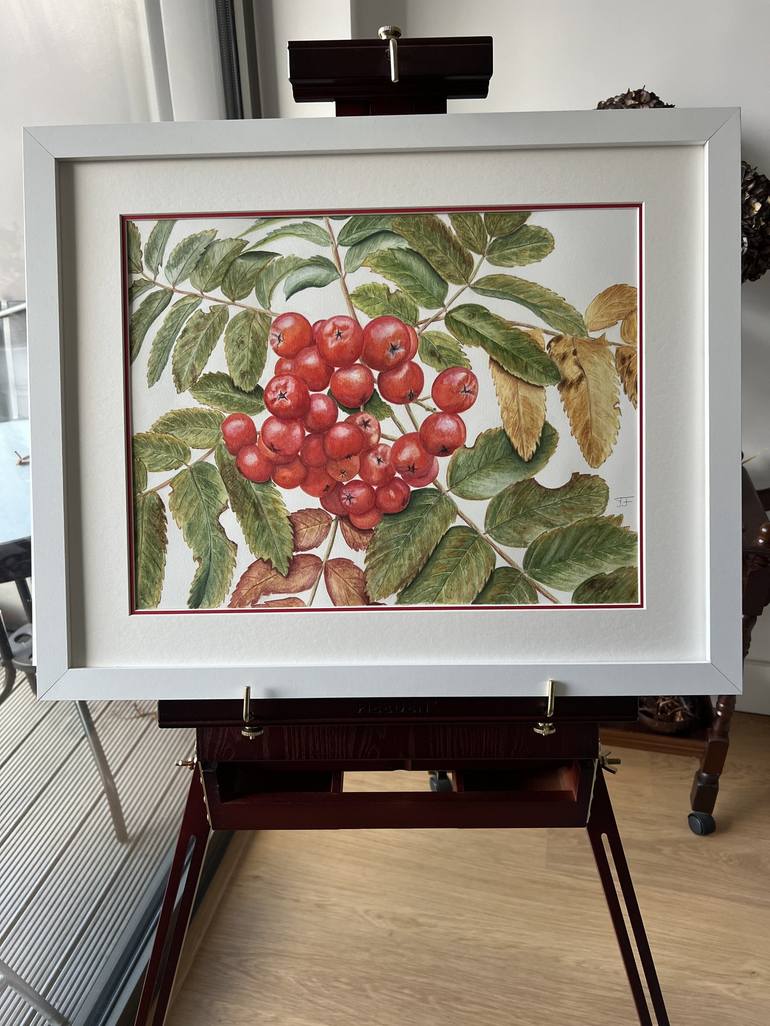 Original Contemporary Botanic Painting by Inessa Falina