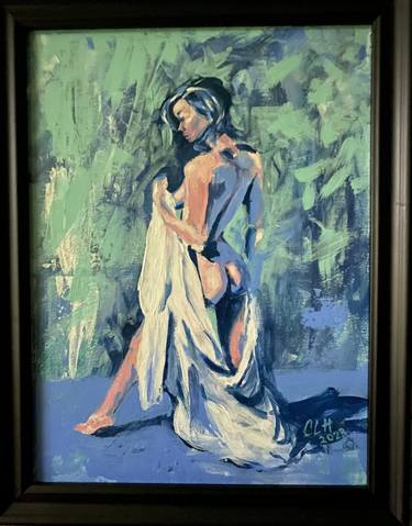 Original Nude Paintings by CAROL HAPANOWICZ