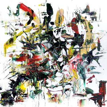 Original Abstract Paintings by Joe Iee