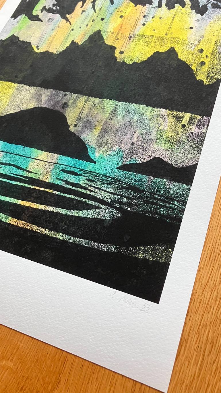 Original Contemporary Landscape Printmaking by Ales Fulin