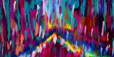 Original Abstract Paintings by Jessica Fuchs