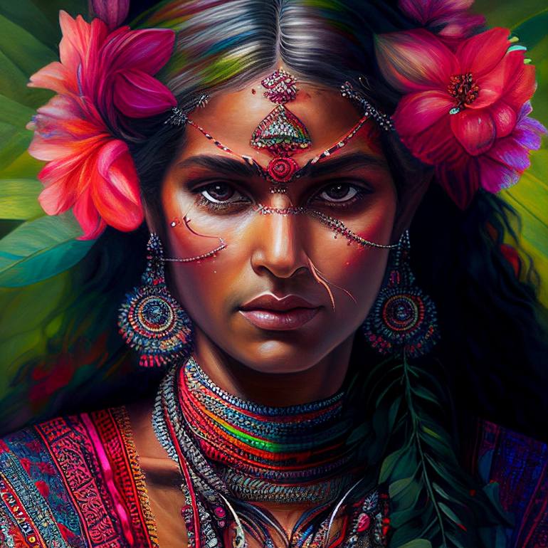 Indian Queen Art