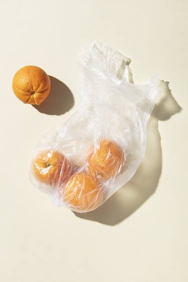 Oranges and Plastic Bag 150x100 cm thumb