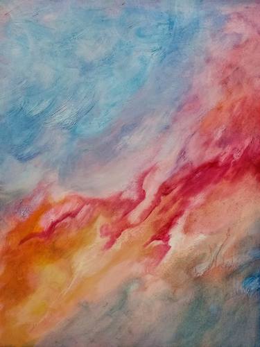 Original Abstract Nature Paintings by Indigo Cass