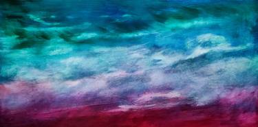 "Sky or Sea" oil on canvas, 100x50 sm thumb