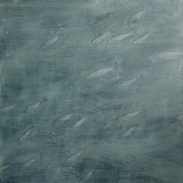 Original Minimalism Abstract Painting by Hannah Yanetsko