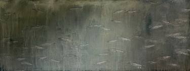Original Minimalism Abstract Painting by Hannah Yanetsko