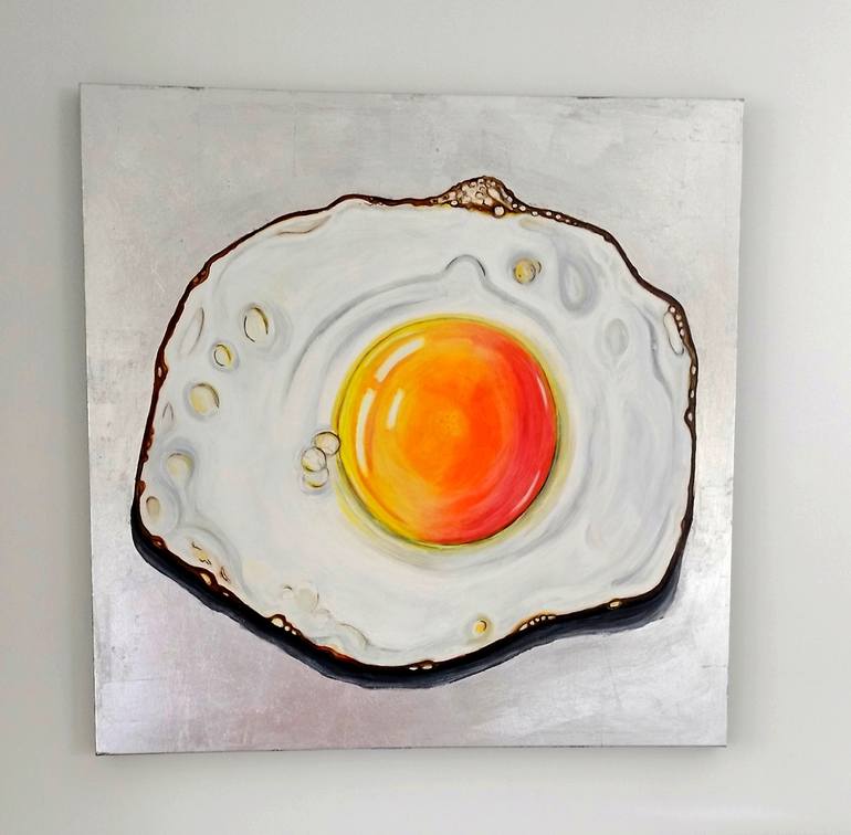 Original Art Deco Abstract Painting by Urszula Kozinska