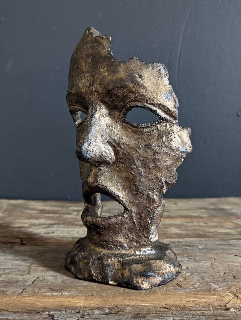 Original 3d Sculpture Portrait Sculpture by Richard Kirman