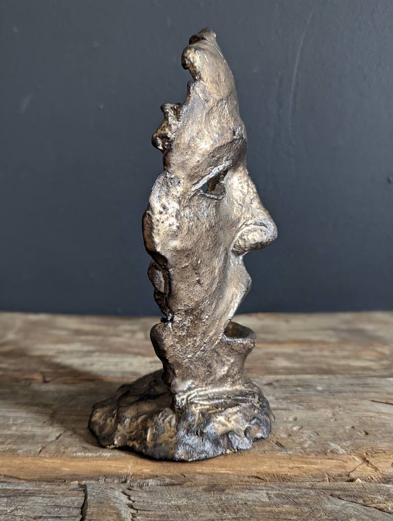 Original 3d Sculpture Portrait Sculpture by Richard Kirman