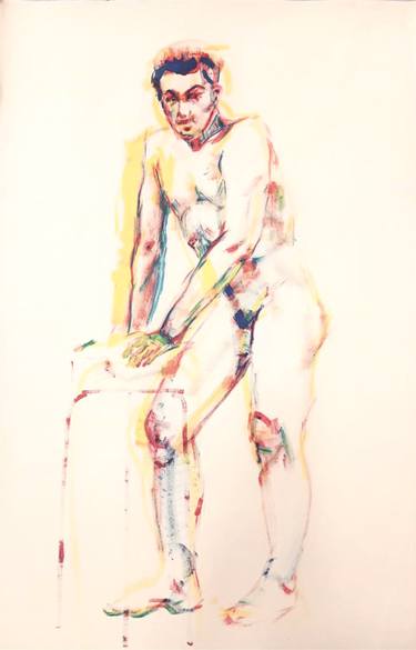 Print of Pop Art Nude Paintings by Konstantin Lakstigal