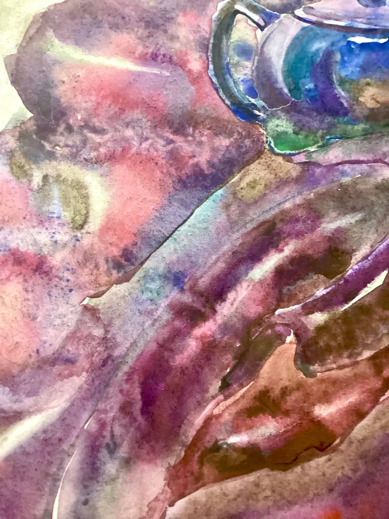 Original Realism Still Life Painting by Konstantin Lakstigal