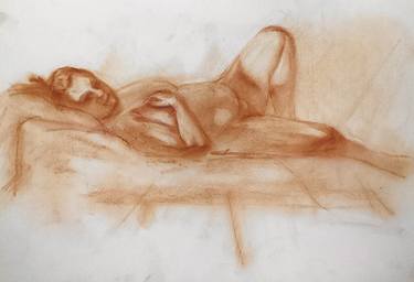 Original Nude Drawings by Konstantin Lakstigal