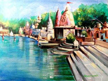 Original Landscape Paintings by Abhay Munshi